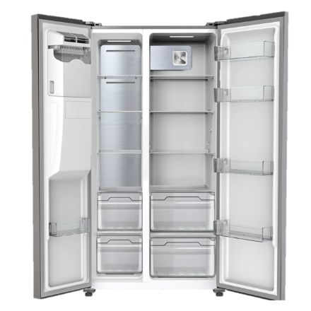 یخچال فریزر ساید بای ساید اتوماتیک ایکس ویژن مدل HS550