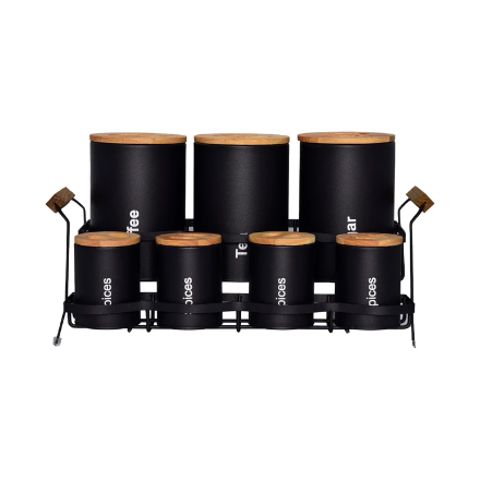 ست 16 پارچه طرح سنباده ای درب چوبی یونیک مدل UN-8005