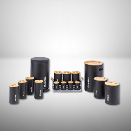 ست 16 پارچه درب بامبو یونیک مدل UN-8044