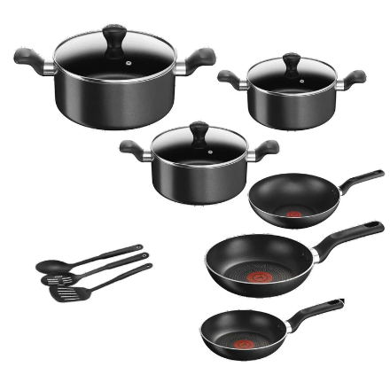 سرویس قابلمه ۱۲ پارچه تفال مدل Super Cook (B459SC84)