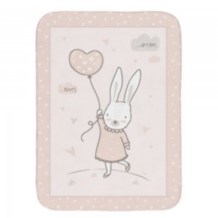 پتو نوزاد کیکابو مدل 140*110 kikkaboo Rabbits In Love