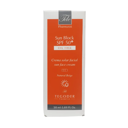 ضد آفتاب تگودر spf 50 مناسب پوست چرب ۵۰ میل