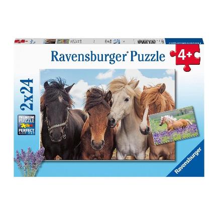 پازل 2 در 1 راونزبرگر مدل Horse love