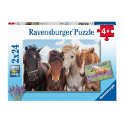 پازل_2_در_1_راونزبرگر_مدل_horse_love