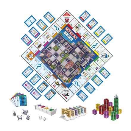 بازی فکری مونوپولی هاسبرو مدل Builder Board Game