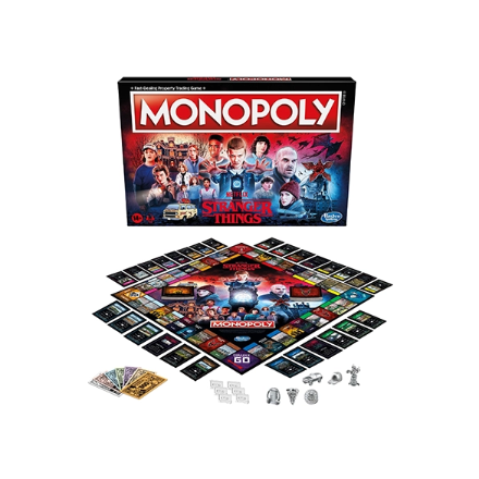 بازی فکری مونوپولی هاسبرو مدل Stranger Things