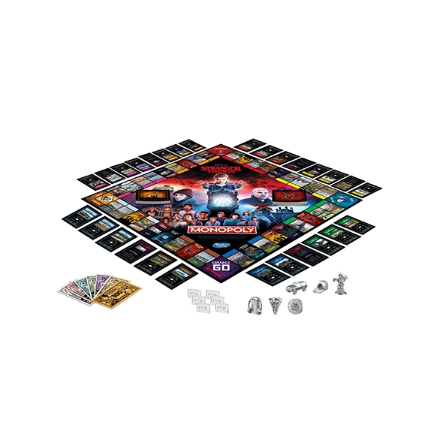 بازی فکری مونوپولی هاسبرو مدل Stranger Things