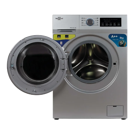 ماشین لباسشویی ناسیونال  8 کیلویی اتوماتیک درب فضایی