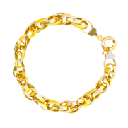 دستبند_طلا_طرح_آیینه_ای