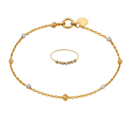 دستبند و انگشتر طرح البرنادو