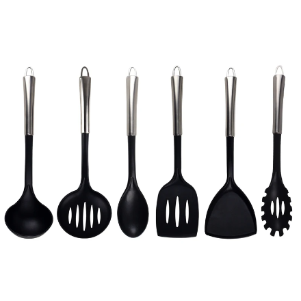 ست کفگیر و ملاقه دسته استیل یونیک مدل UN-1155