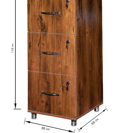 فایل چوبی یونیکس مدل سه کشو