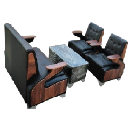 نیم ست مبل اداری یونیکس مدل دسته خلبانی