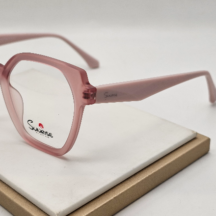 عینک زنانه Sunrise مدل گوشه دار  کد 034
