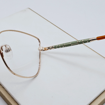 عینک زنانه Valenza فلزی مدل گوشه دار کد 051