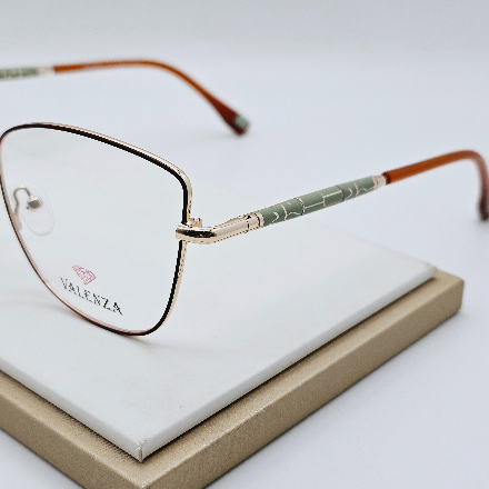 عینک زنانه Valenza فلزی مدل گوشه دار کد 051