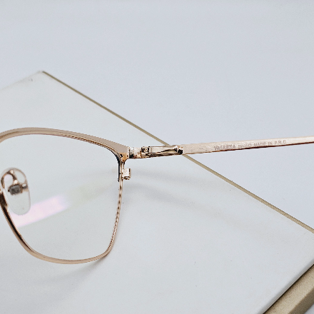 عینک زنانه Valenza فلزی مدل گوشه دار فانتزی کد 053