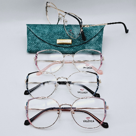 عینک زنانه و دخترانه Valenza مدل فلزی فانتزی کد 054