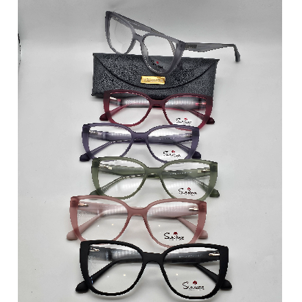 عینک زنانه Sunrise مدل گوشه دار  کد 061