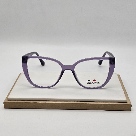 عینک زنانه Sunrise مدل گوشه دار  کد 061