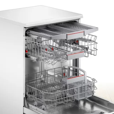 ماشین ظرفشویی بوش سری 6 سه طبقه مدل SMS6hMW27Q