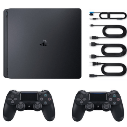 دستگاه ps4 مدل 2216 همراه با 10 بازی دو دسته