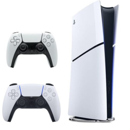 دستگاه ps5 slim digital 2016 دو دسته
