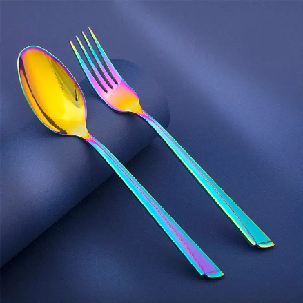 قاشق و چنگال کفچک مدل ناخنی