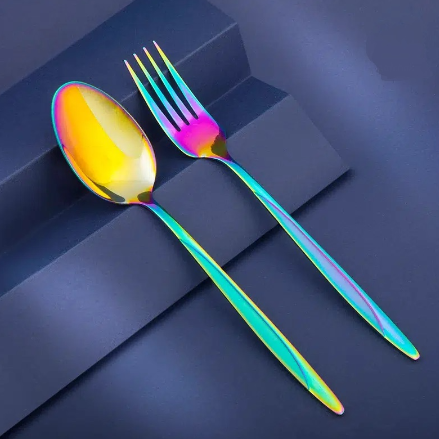 قاشق و چنگال کفچک مدل میامی