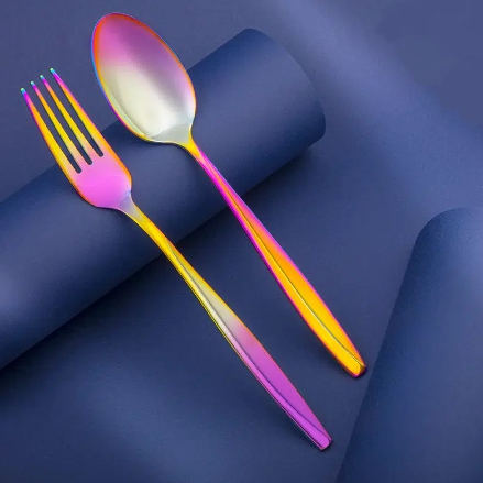 قاشق و چنگال کفچک مدل ماینز